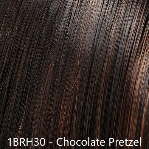 Julianne Lite Petite in 1BRH30 Chocolate Pretzel - SmartLace Lite Collection by Jon Renau ***CLEARANCE***