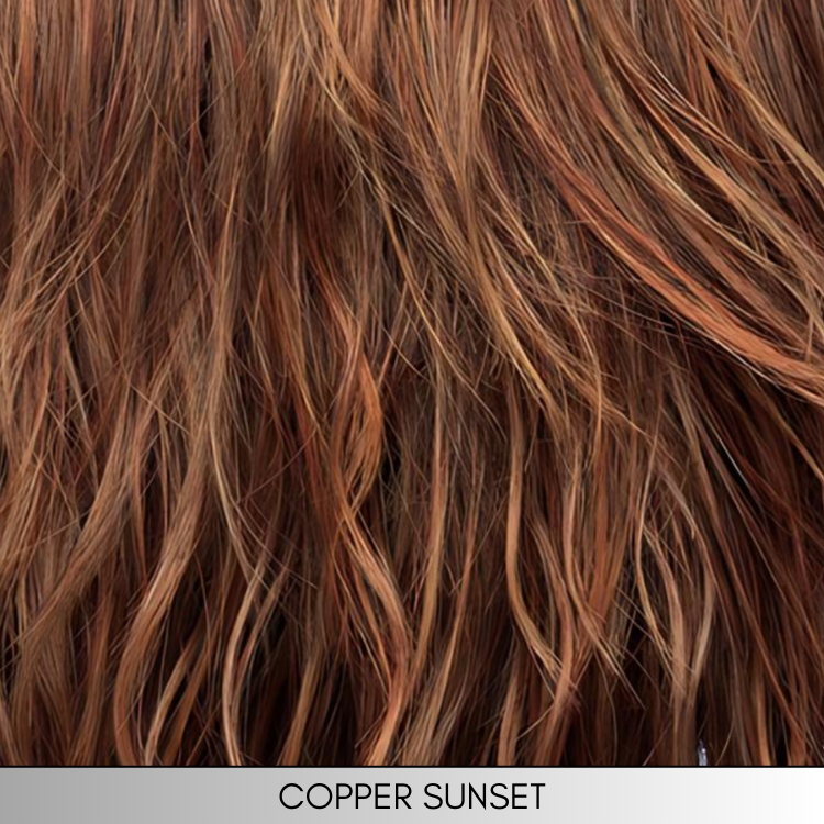 Mellow in Copper Sunset - Naturalle Front Lace Line Collection by Estetica Designs *** CLEARANCE ***