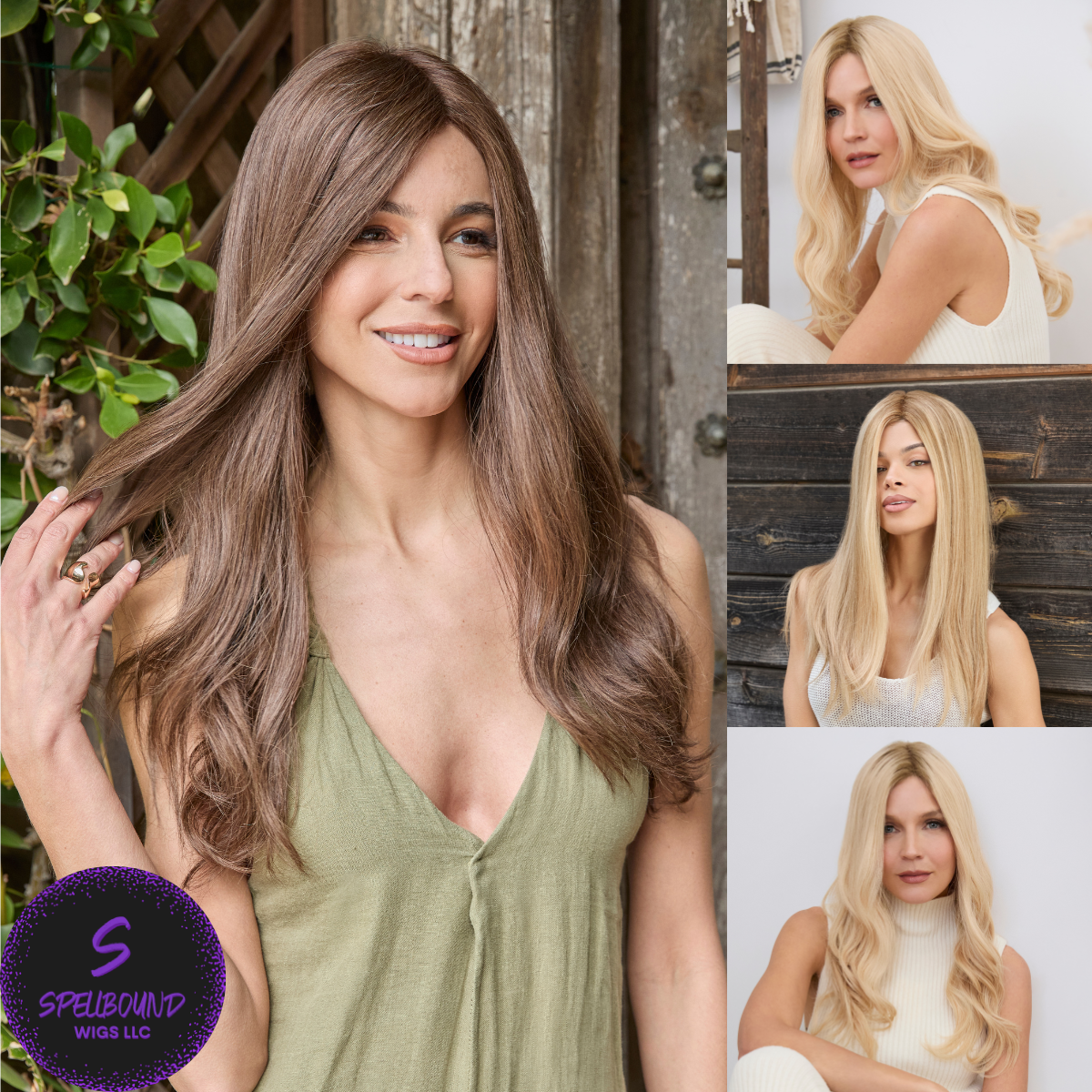 Darra (Remy Human Hair) - 100% Hand Tied Lace Front Collection by Amore