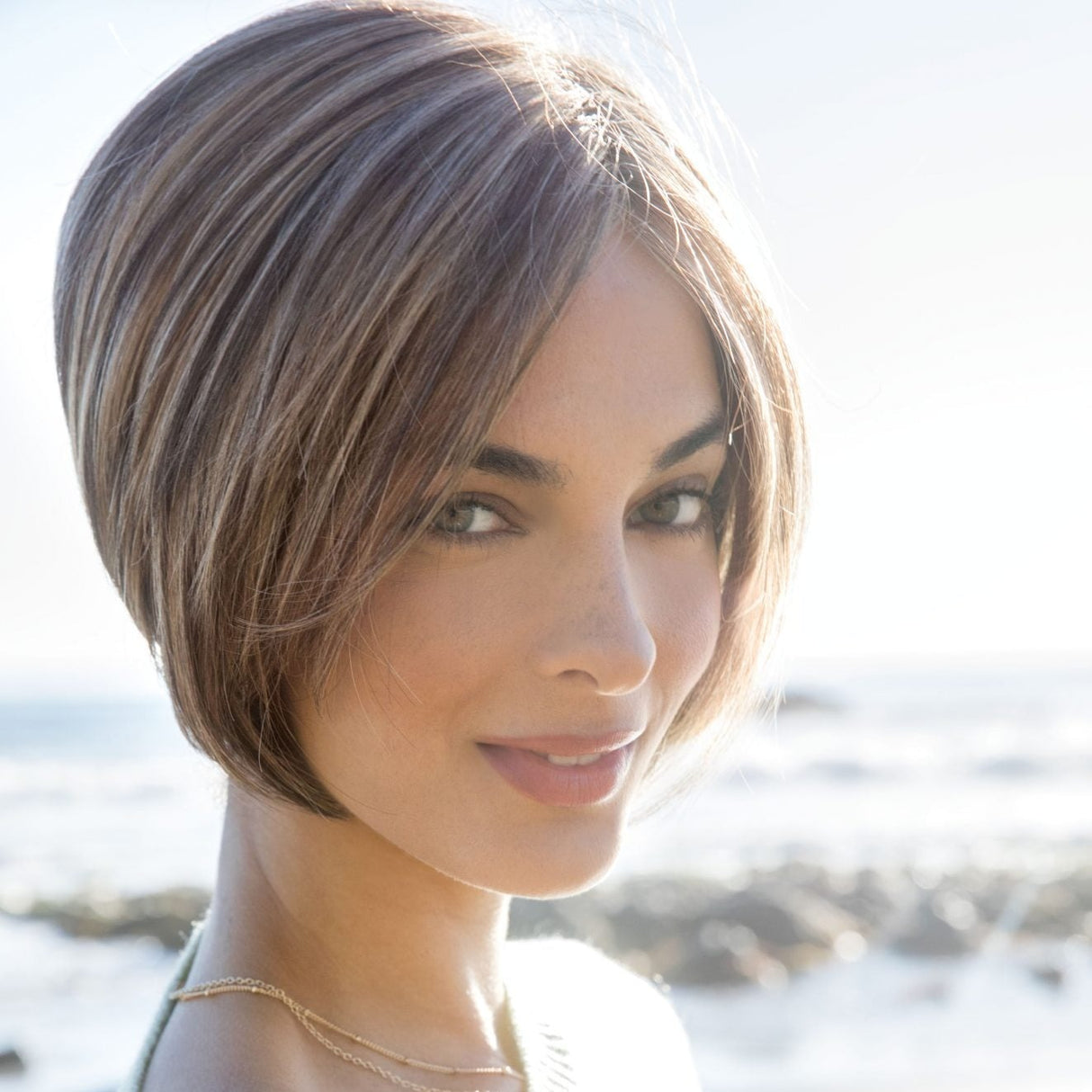 Emy in Nutmeg-R - Monofilament Collection by Amore ***CLEARANCE***