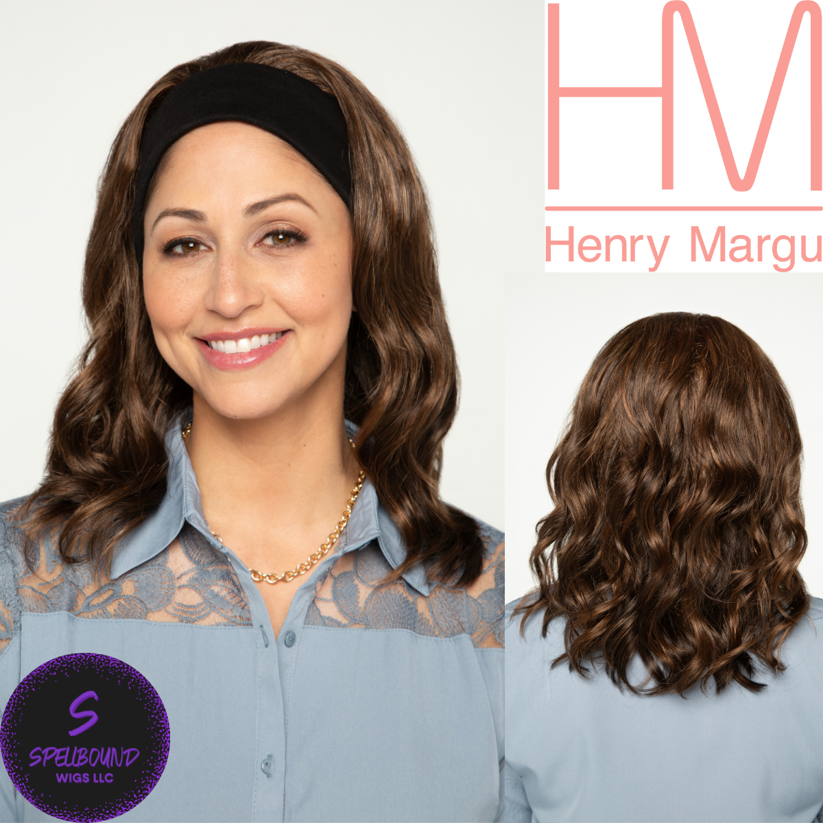 Wavy Band - Hair Accents, Toppers, and Hairpieces Collection by Henry Margu
