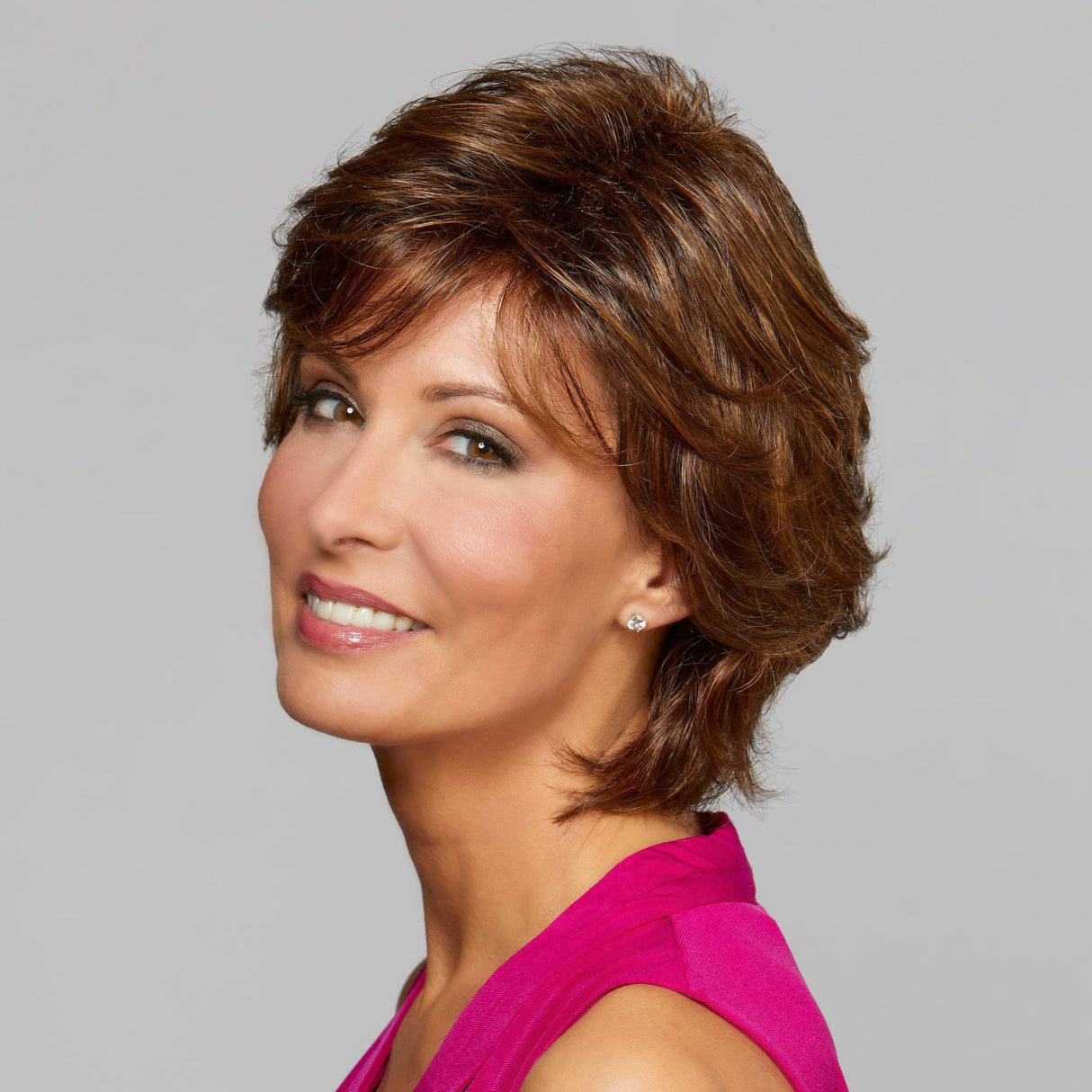 Charisma in Nutmeg - Synthetic Wig Collection by Mane Attraction ***CLEARANCE***