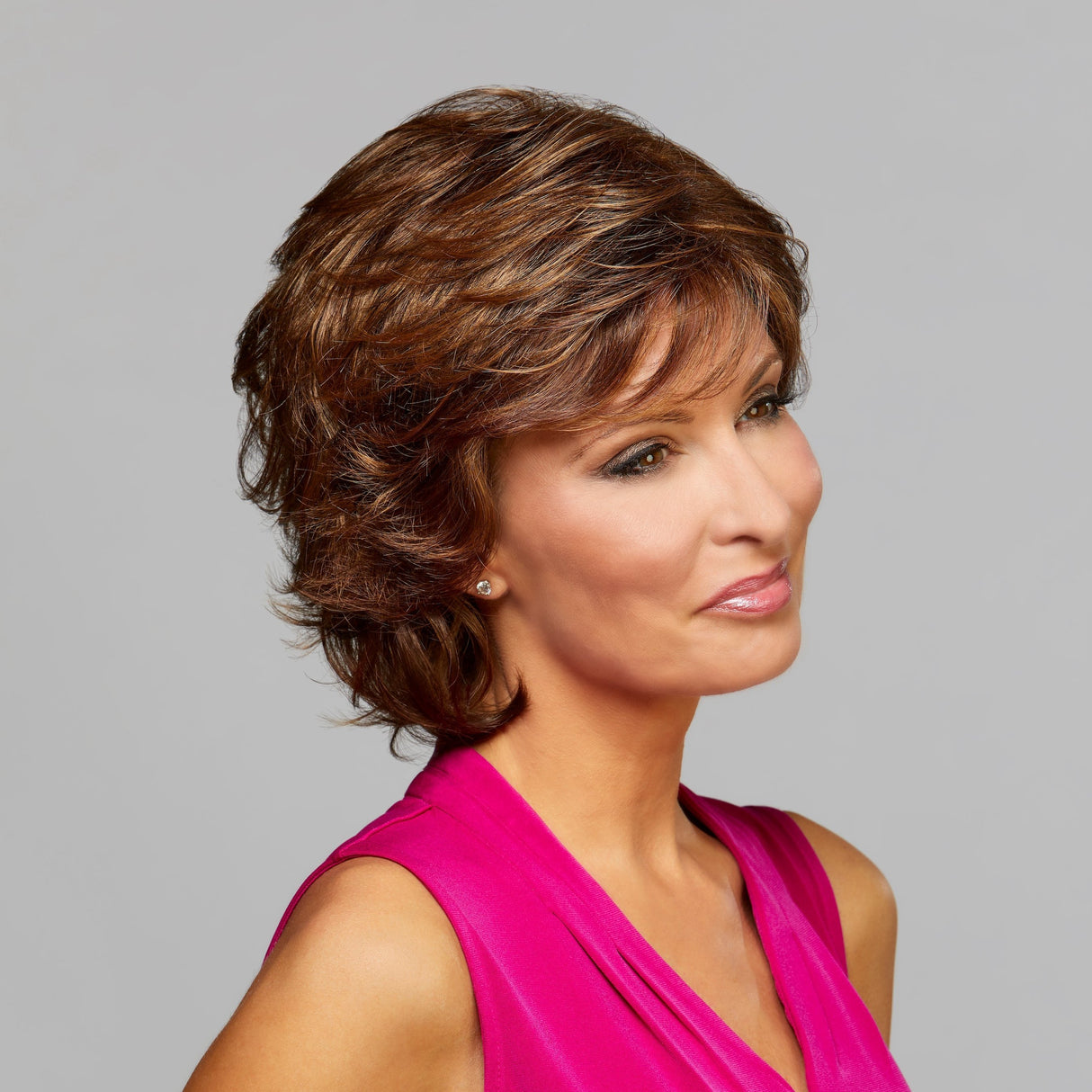 Charisma in Nutmeg - Synthetic Wig Collection by Mane Attraction ***CLEARANCE***