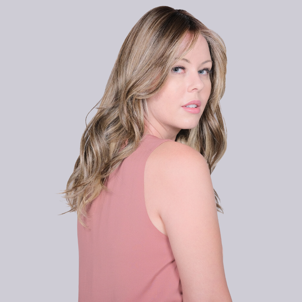 Lace Front Mono Topper Peerless 19" - Café Collection by BelleTress