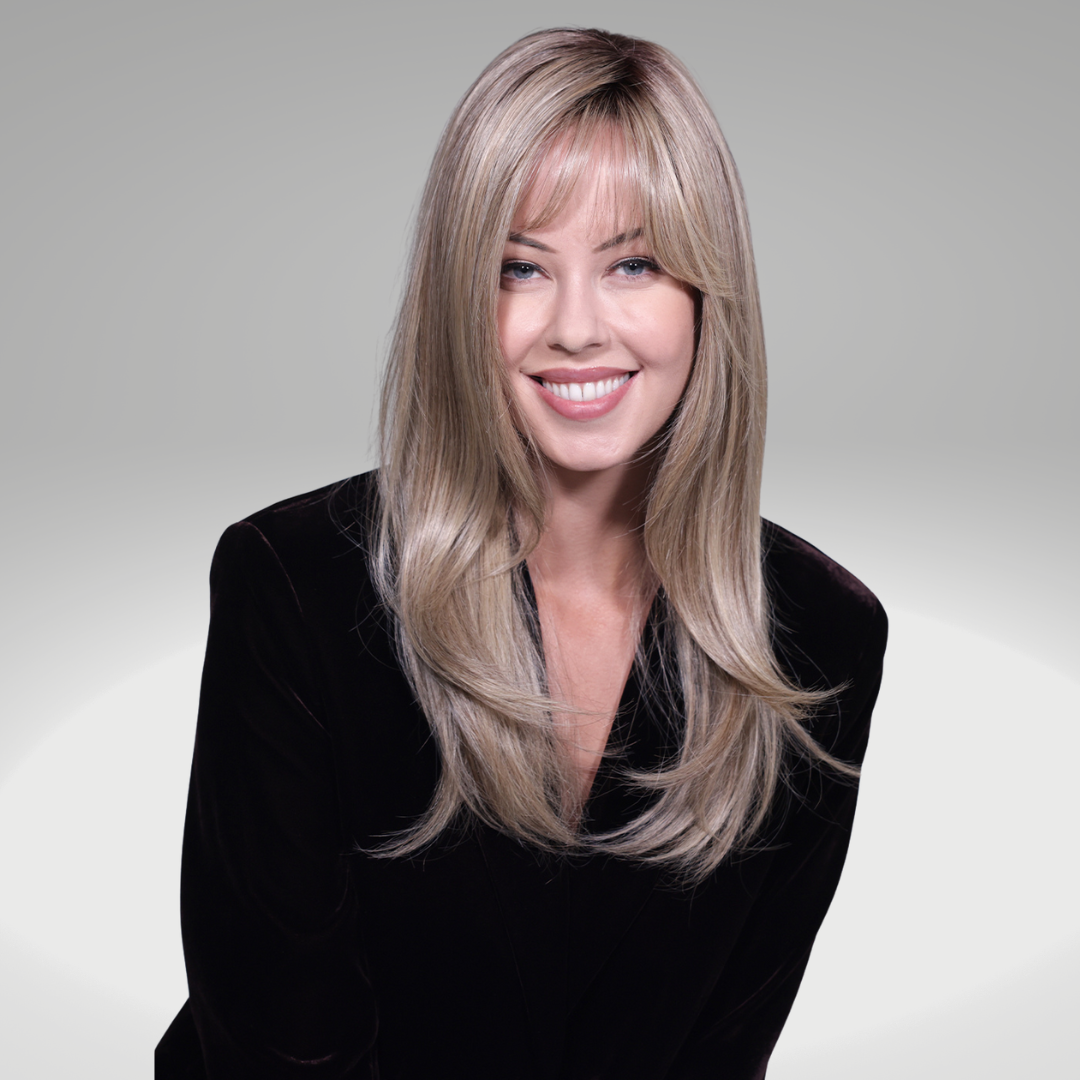 Bella in Cool Champagne Blonde • 100% Hand Tied - Lux Collection by BelleTress ***CLEARANCE***