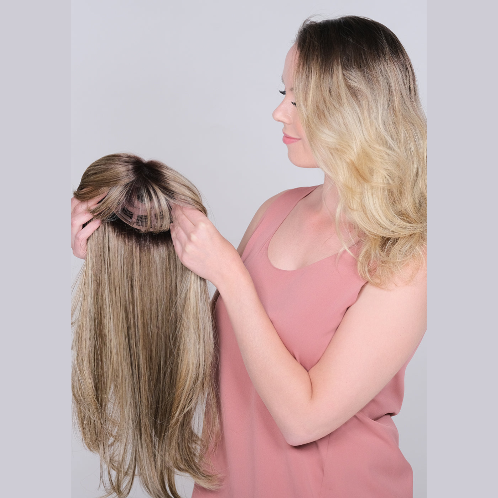 Lace Front Mono Top Bangs 19" - by BelleTress