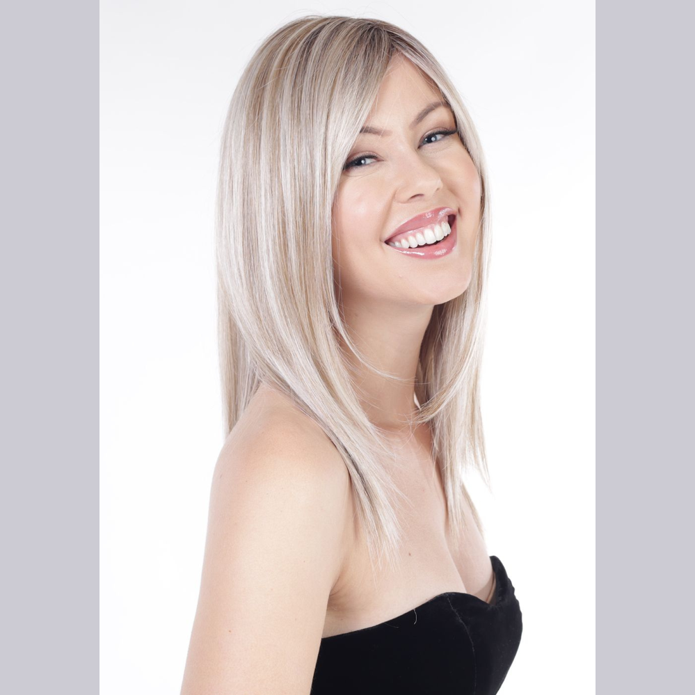 Straight Press 18 in Red Penny (Monofilament Top) - Café Collection by BelleTress ***CLEARANCE***