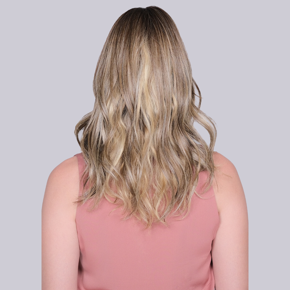 Lace Front Mono Topper Peerless 19" - Café Collection by BelleTress