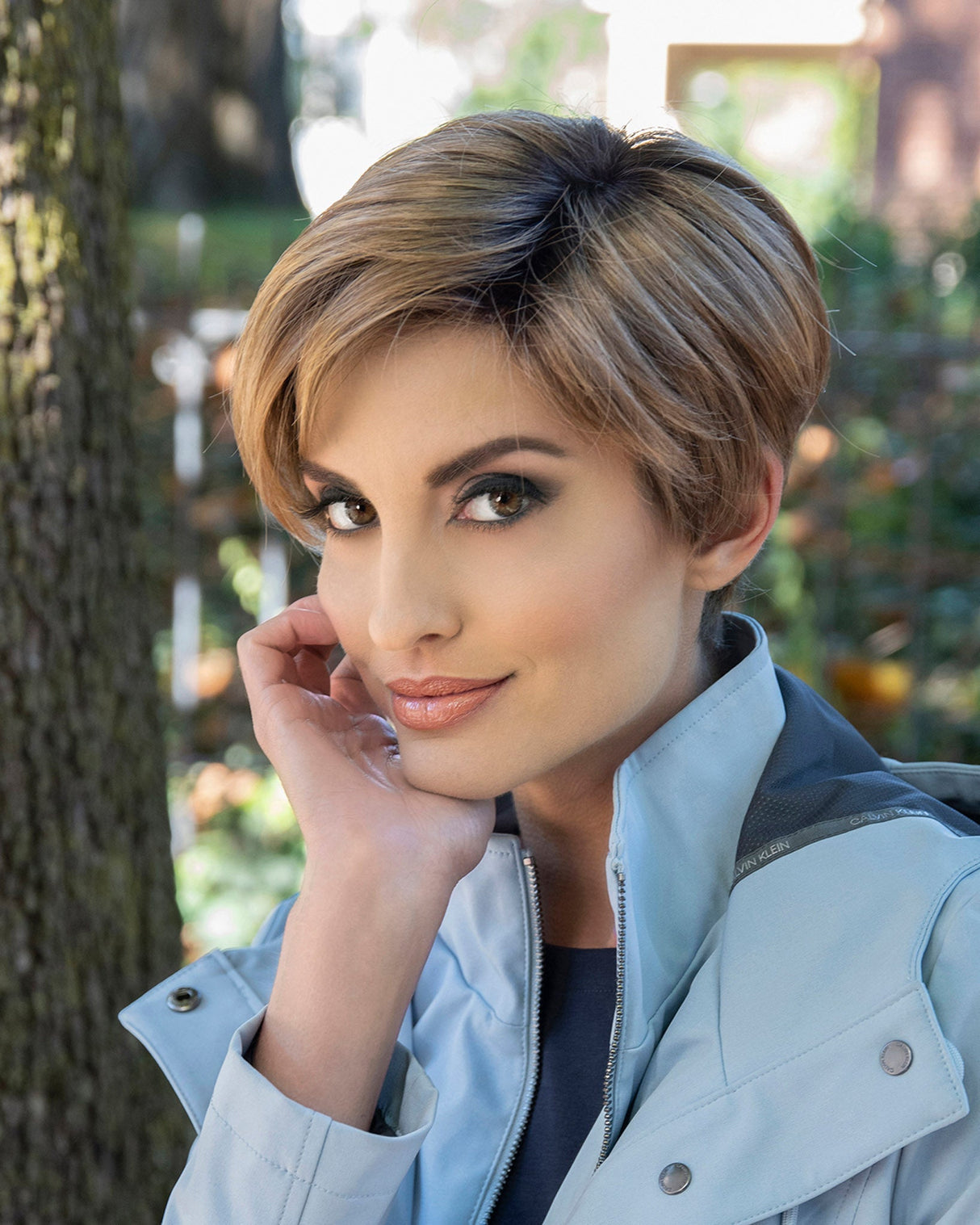 Amy in Chocolate Cherry - Synthetic Wig Collection by Envy *** CLEARANCE ***