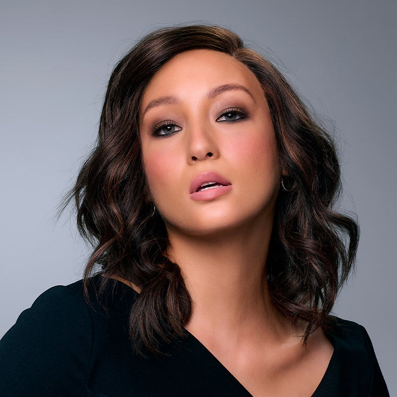 Carrie Lite (Remy Human Hair) in 8RN - SmartLace Lite Human Hair Wigs Collection by Jon Renau ***CLEARANCE***
