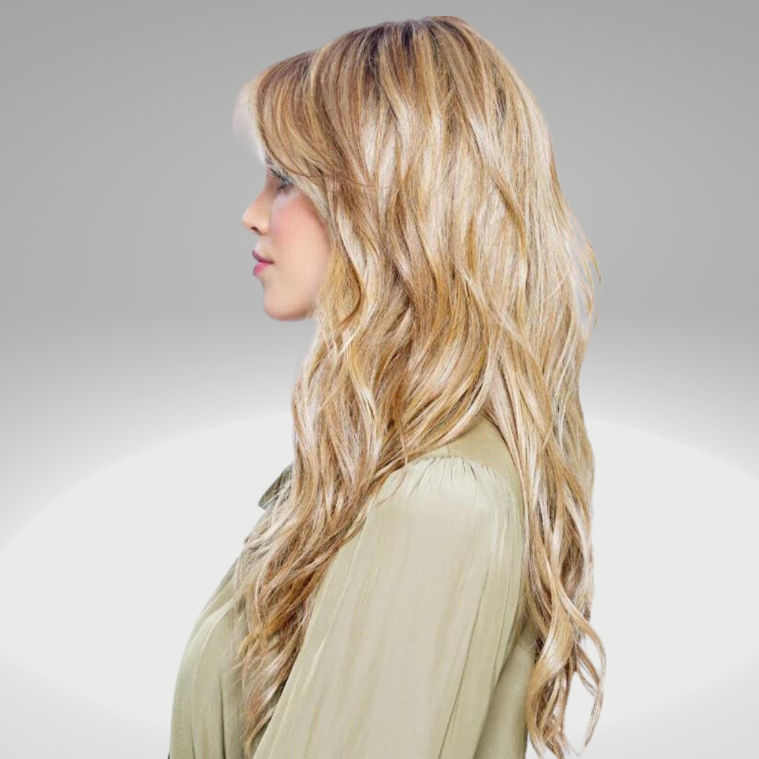 California Beach Waves in Smoky Toffee (3-Tone Grey 52/38/49/R8) - Look Fabulous Collection by TressAllure ***CLEARANCE***