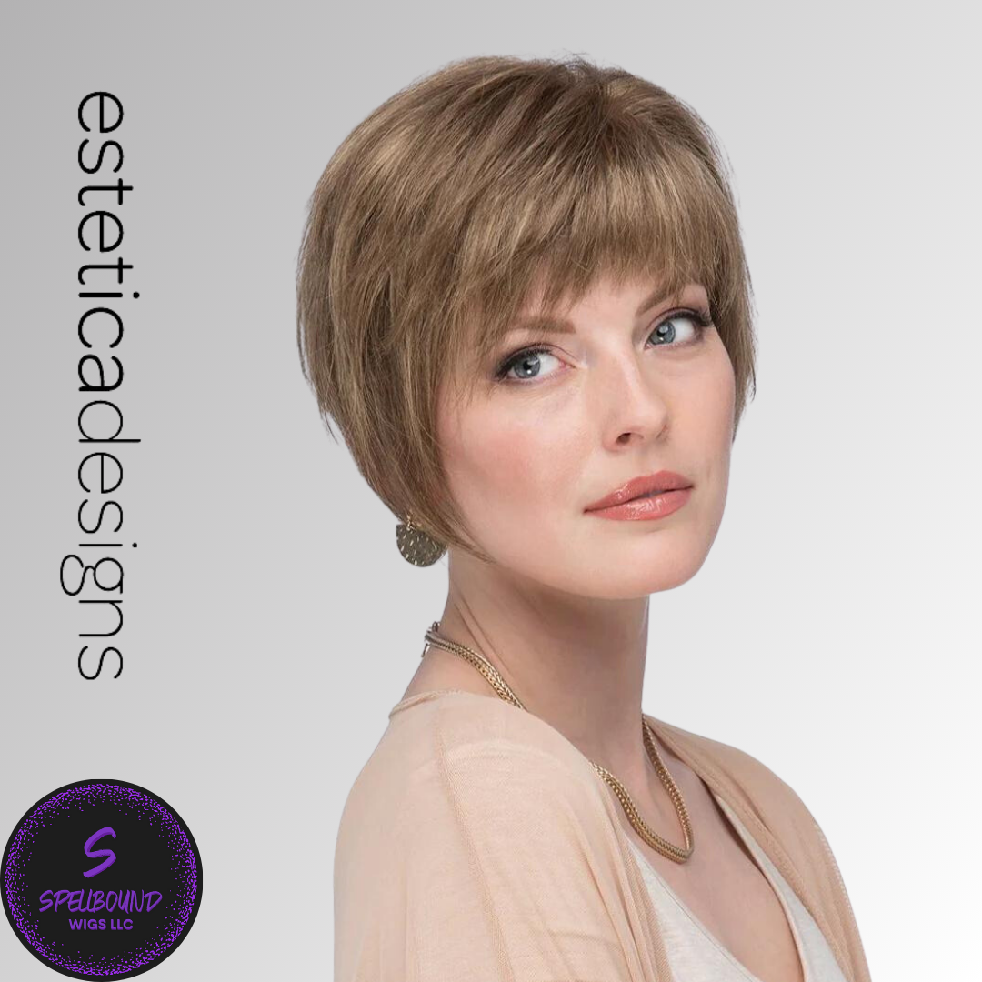 Vivid French 6" Remi Human Hair Topper - Radiant Pieces Collection by Estetica Designs