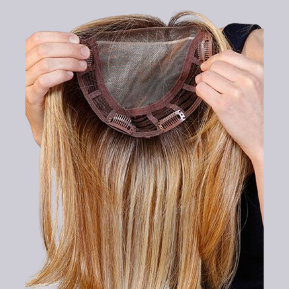 Lace Front Mono Topper Straight 18" - Café Collection by BelleTress