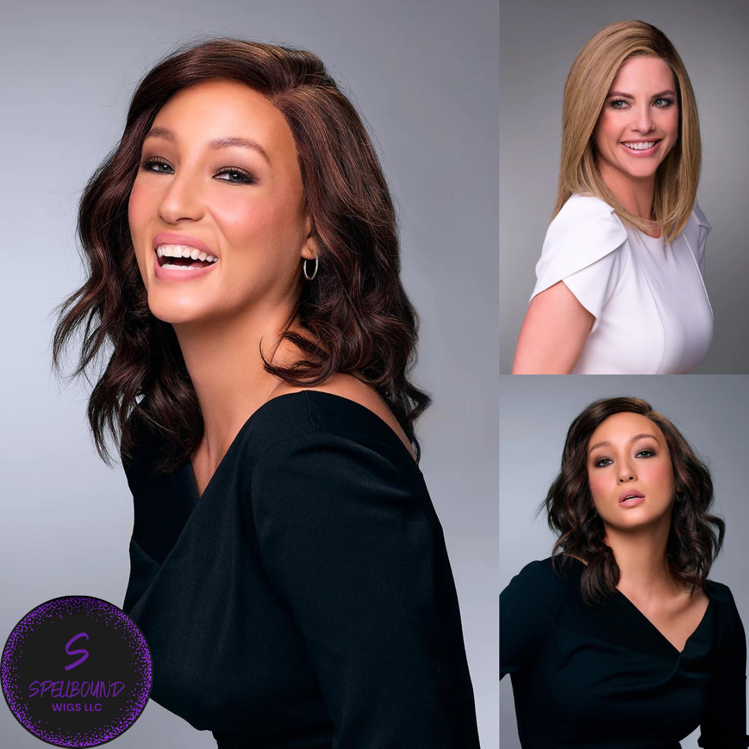 Carrie Lite (Remy Human Hair) in 8RN - SmartLace Lite Human Hair Wigs Collection by Jon Renau ***CLEARANCE***