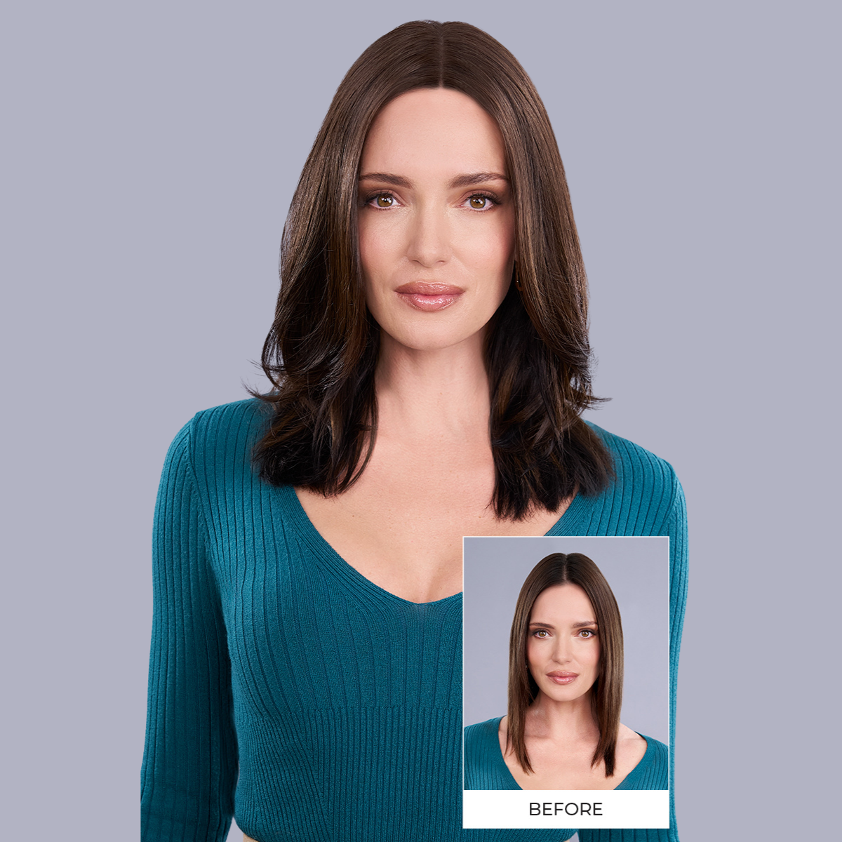 Top Trend Lace HD Straight 14" Topper - Synthetic Topper Collection by Jon Renau