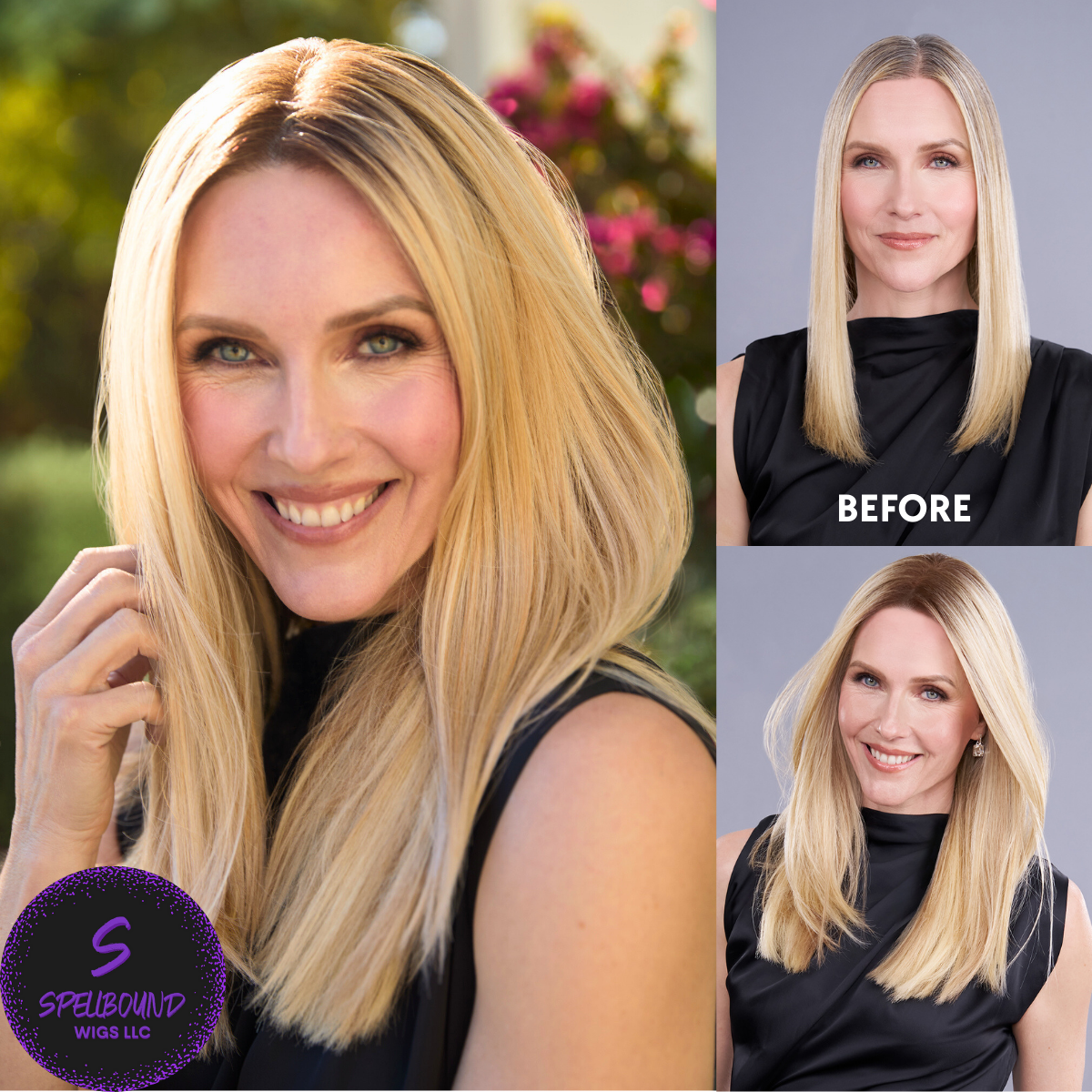 Top Trend Lace HD Straight 18" Topper - Synthetic Topper Collection by Jon Renau