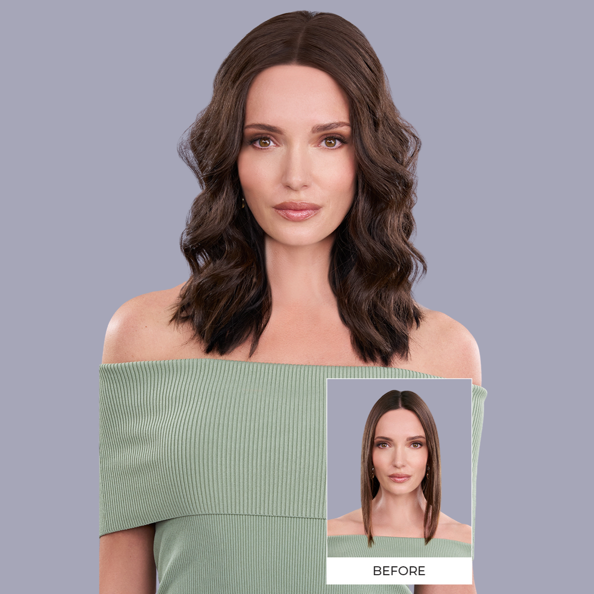 Top Trend Lace HD Wavy 14" Topper - Synthetic Topper Collection by Jon Renau