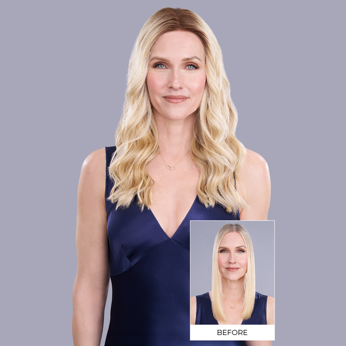 Top Trend Lace HD Wavy 18" Topper - Synthetic Topper Collection by Jon Renau