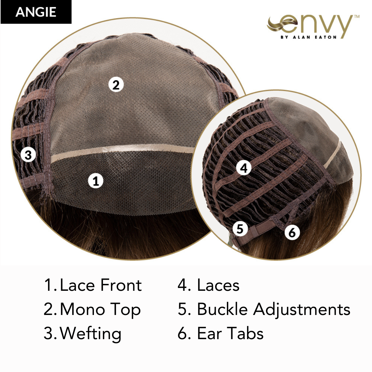 Angie - Synthetic Wig Collection by Envy