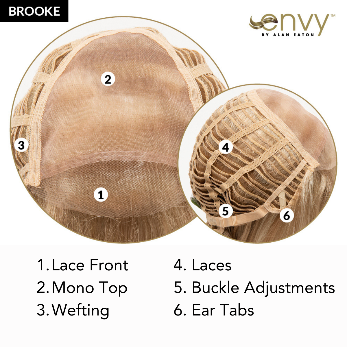 Brooke - Synthetic Wig Collection by Envy