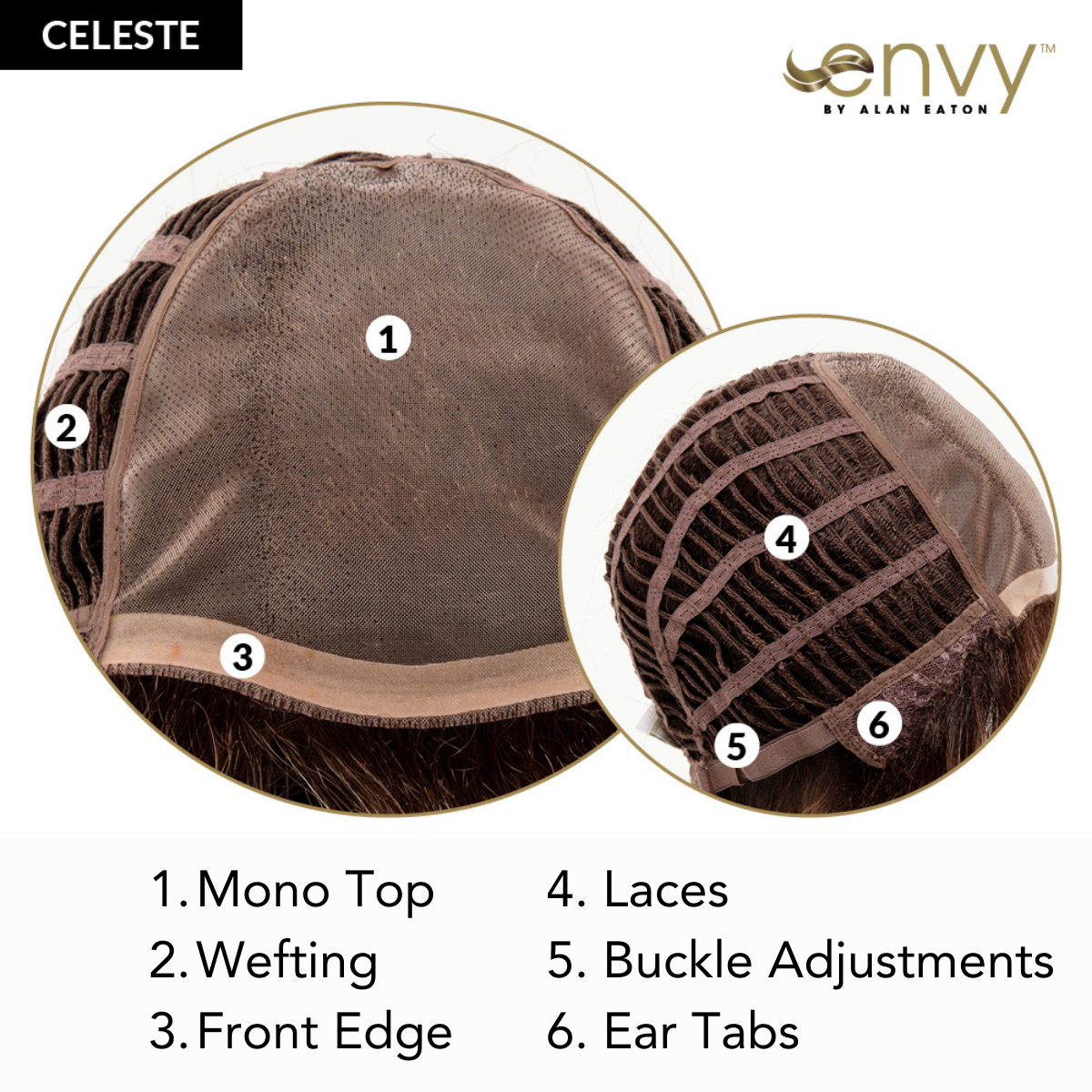 Celeste (Large Cap)- Synthetic Wig Collection by Envy