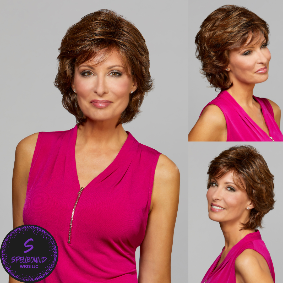 Charisma in Nutmeg - Synthetic Wig Collection by Mane Attraction ***CLEARANCE***