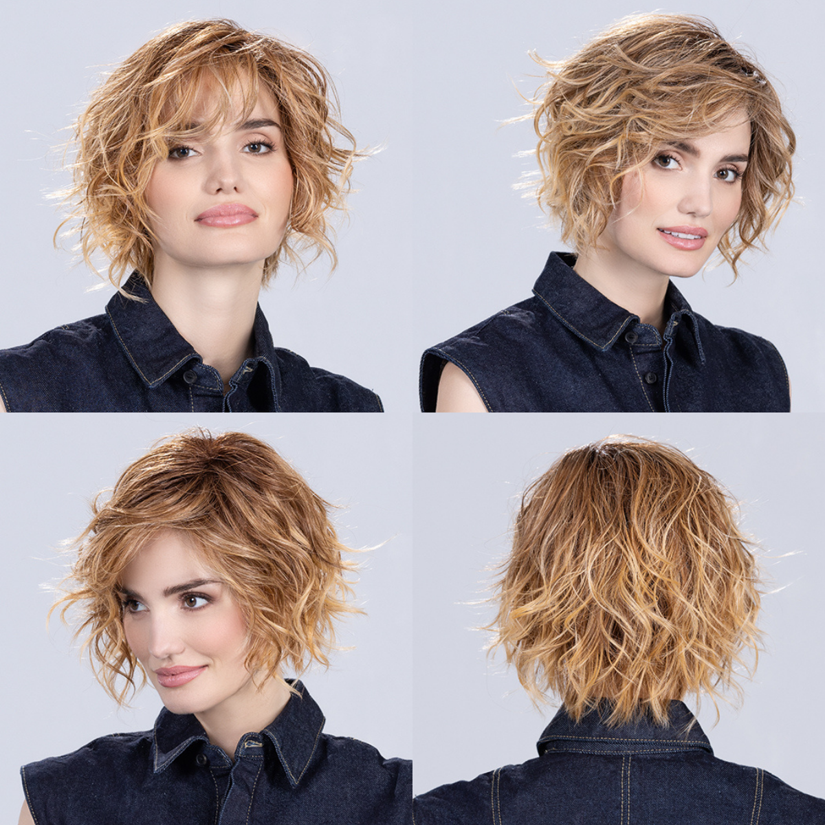 Cookie in Dark Sand Frosted - Perucci Collection by Ellen Wille ***CLEARANCE***