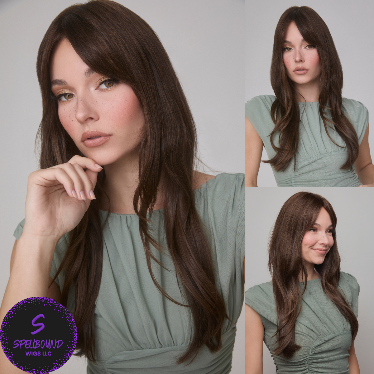 Diamond Top Piece (Remy Human Hair) - Accessory Hairpiece Collection by Amore