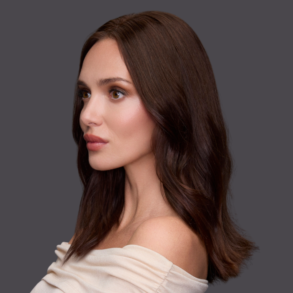 easiPart Medium 14" Human Hair Topper - Human Hair Topper Collection by Jon Renau