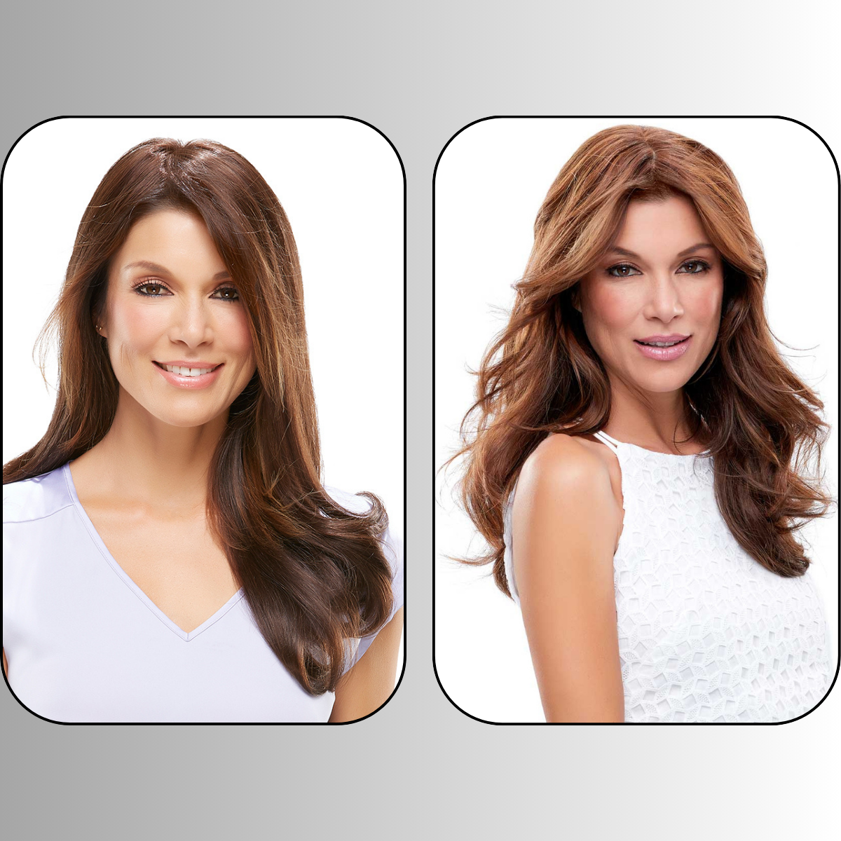 easiPart XL 18" Human Hair Topper - Human Hair Topper Collection by Jon Renau