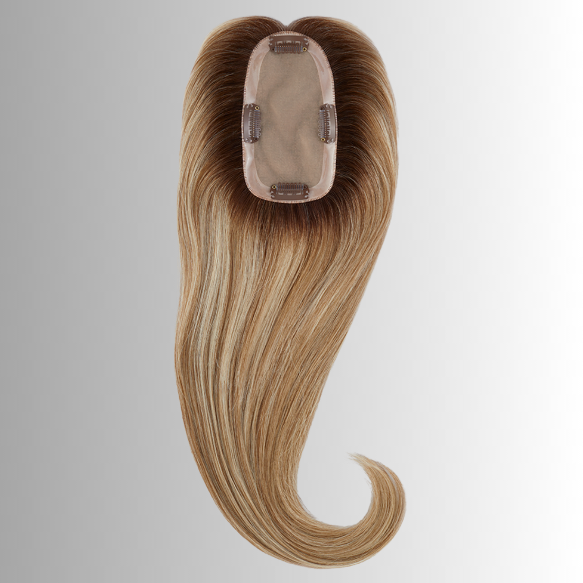 easiPart French 18" Human Hair Topper - Human Hair Topper Collection by Jon Renau