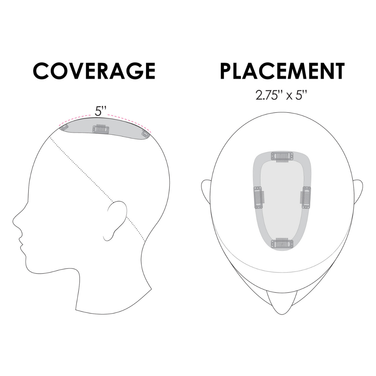 easiPart French 18" Human Hair Topper - Human Hair Topper Collection by Jon Renau