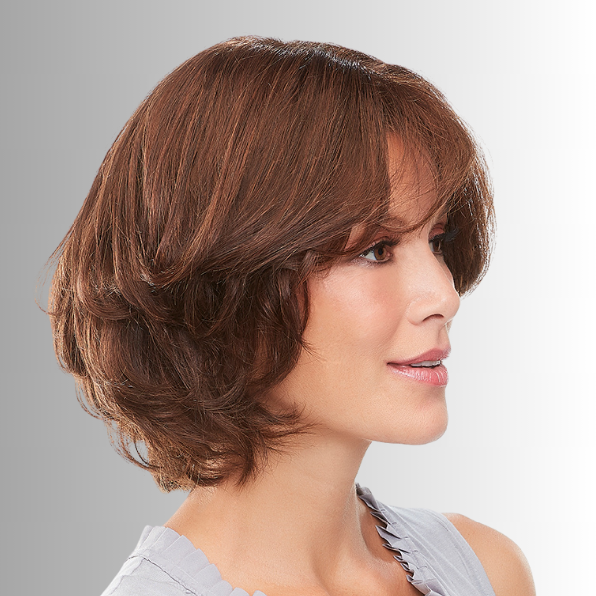 easiPart French 8" Human Hair Topper - Human Hair Topper Collection by Jon Renau