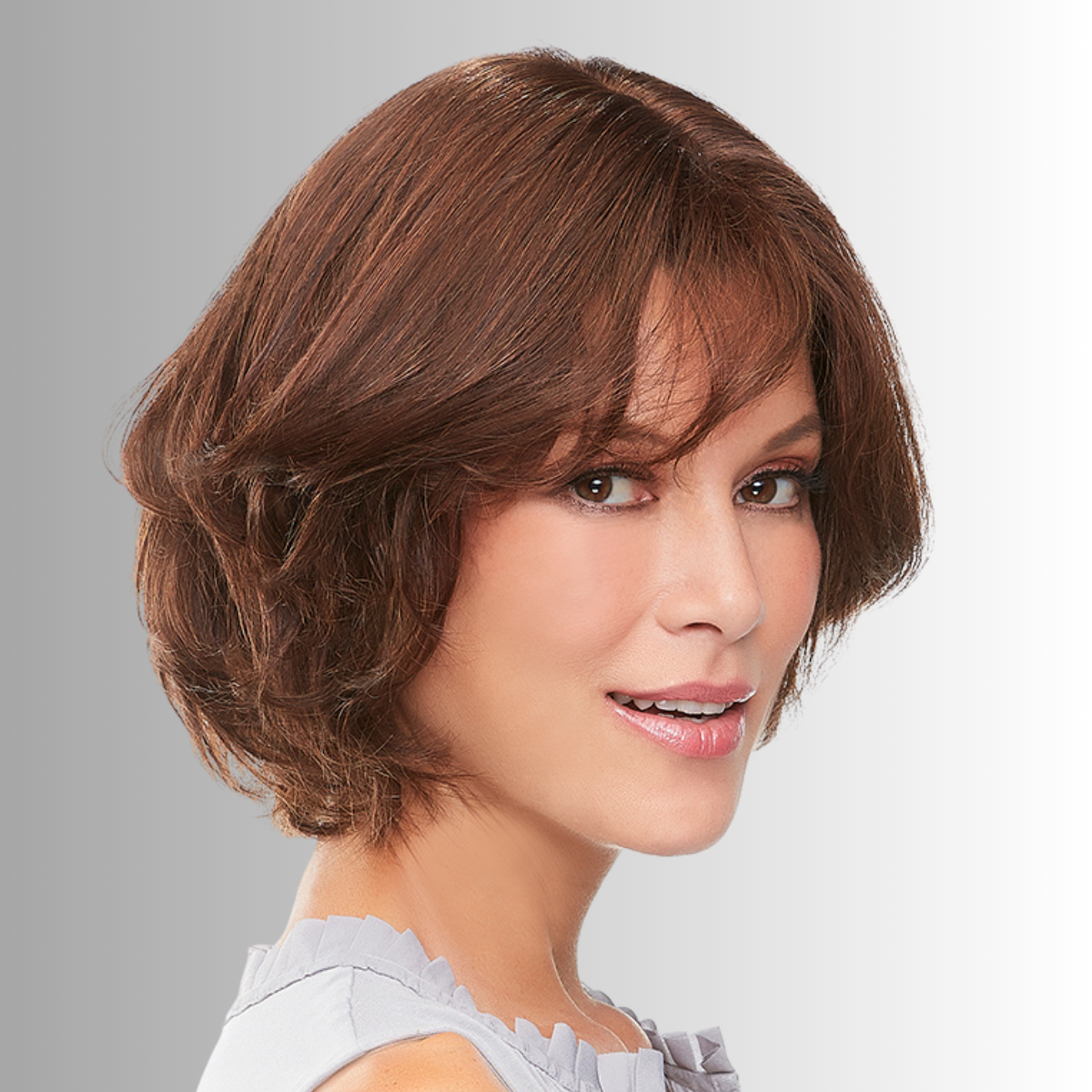 easiPart French 8" Human Hair Topper - Human Hair Topper Collection by Jon Renau