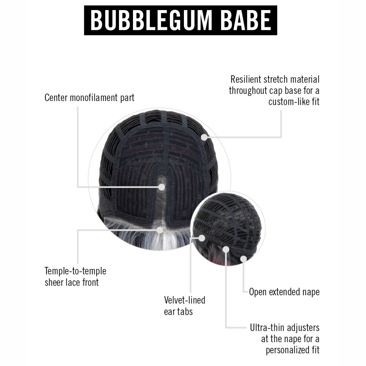 Bubblegum Babe - Fantasy Wig Collection by Hairdo