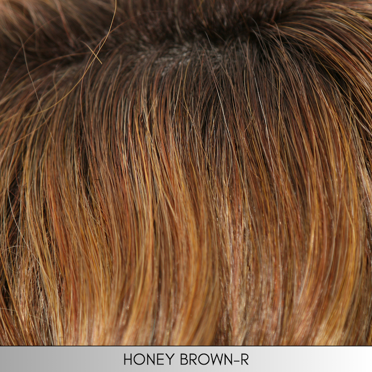Hayden in Honey Brown-R - Monofilament Collection by Amore ***CLEARANCE***