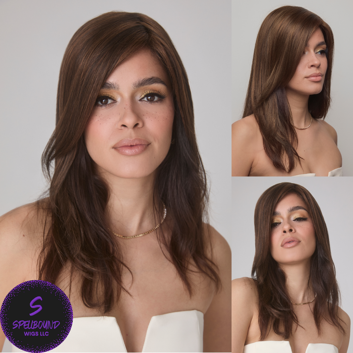 Long Top Piece Mono - Accessory Hairpiece Collection by Amore