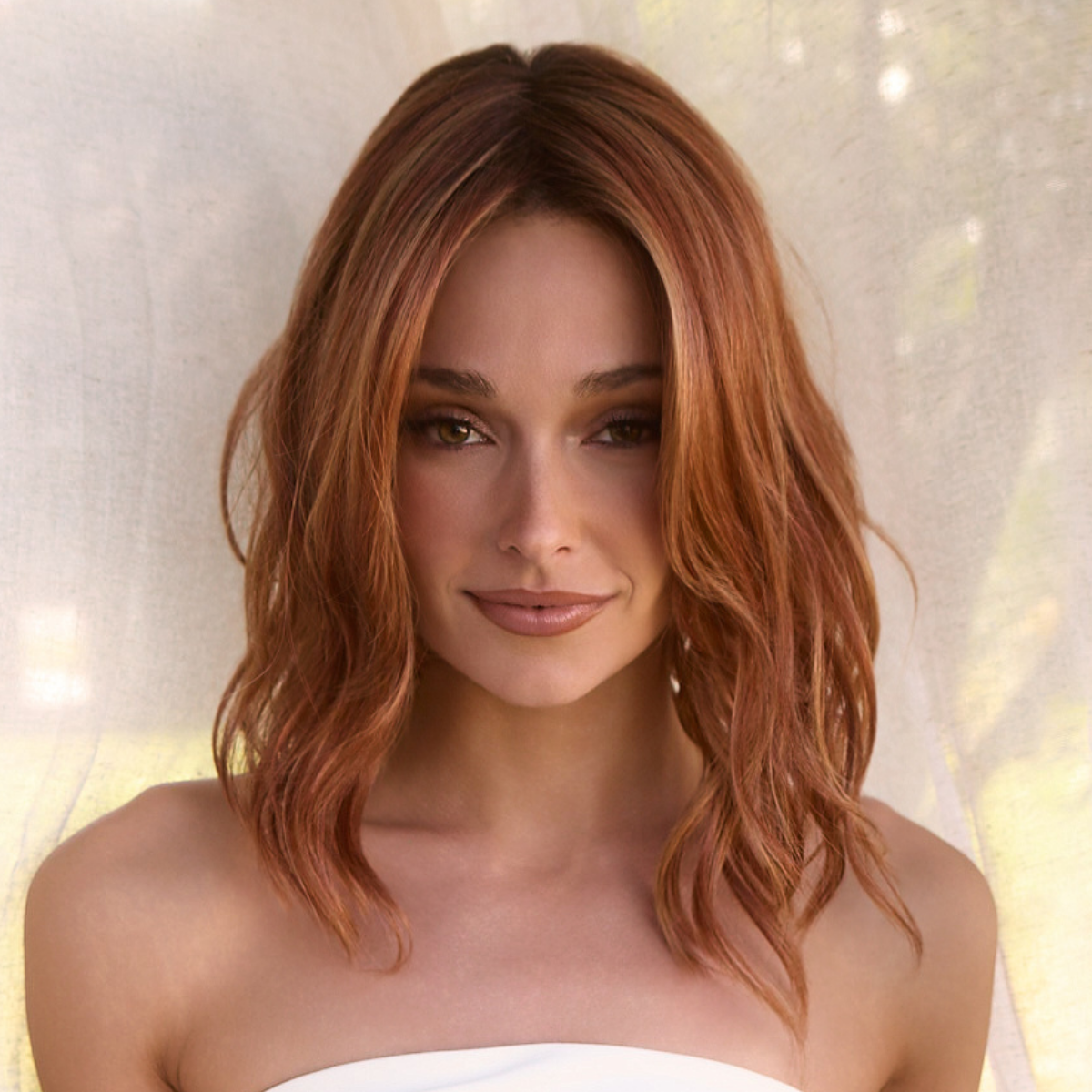 Maude in Snowy Umber-R - Monofilament Collection by Amore ***CLEARANCE***