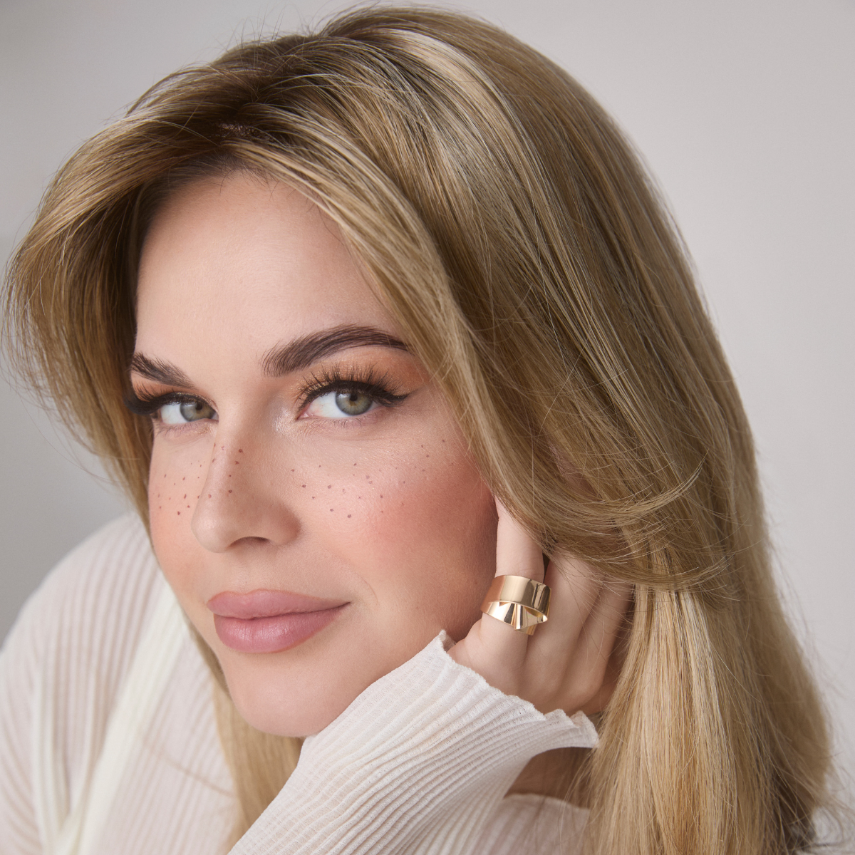 Medium Top Piece Mono - Accessory Hairpiece Collection by Amore