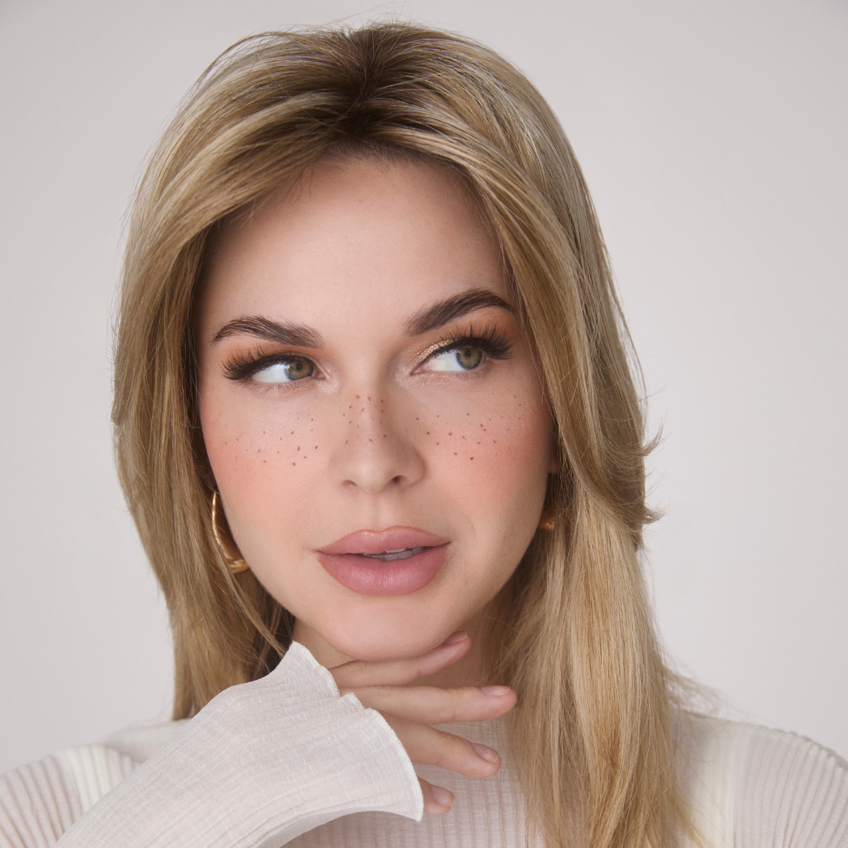 Medium Top Piece Mono - Accessory Hairpiece Collection by Amore