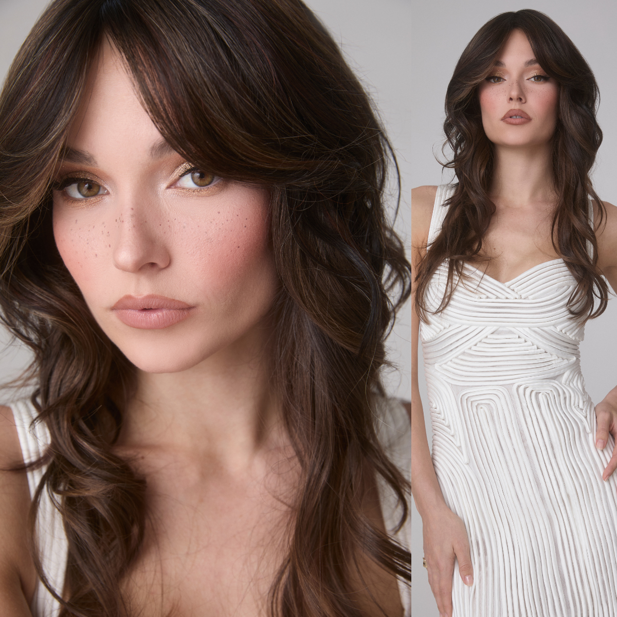 Medium Wavy Top Piece Mono - Accessory Hairpiece Collection by Amore