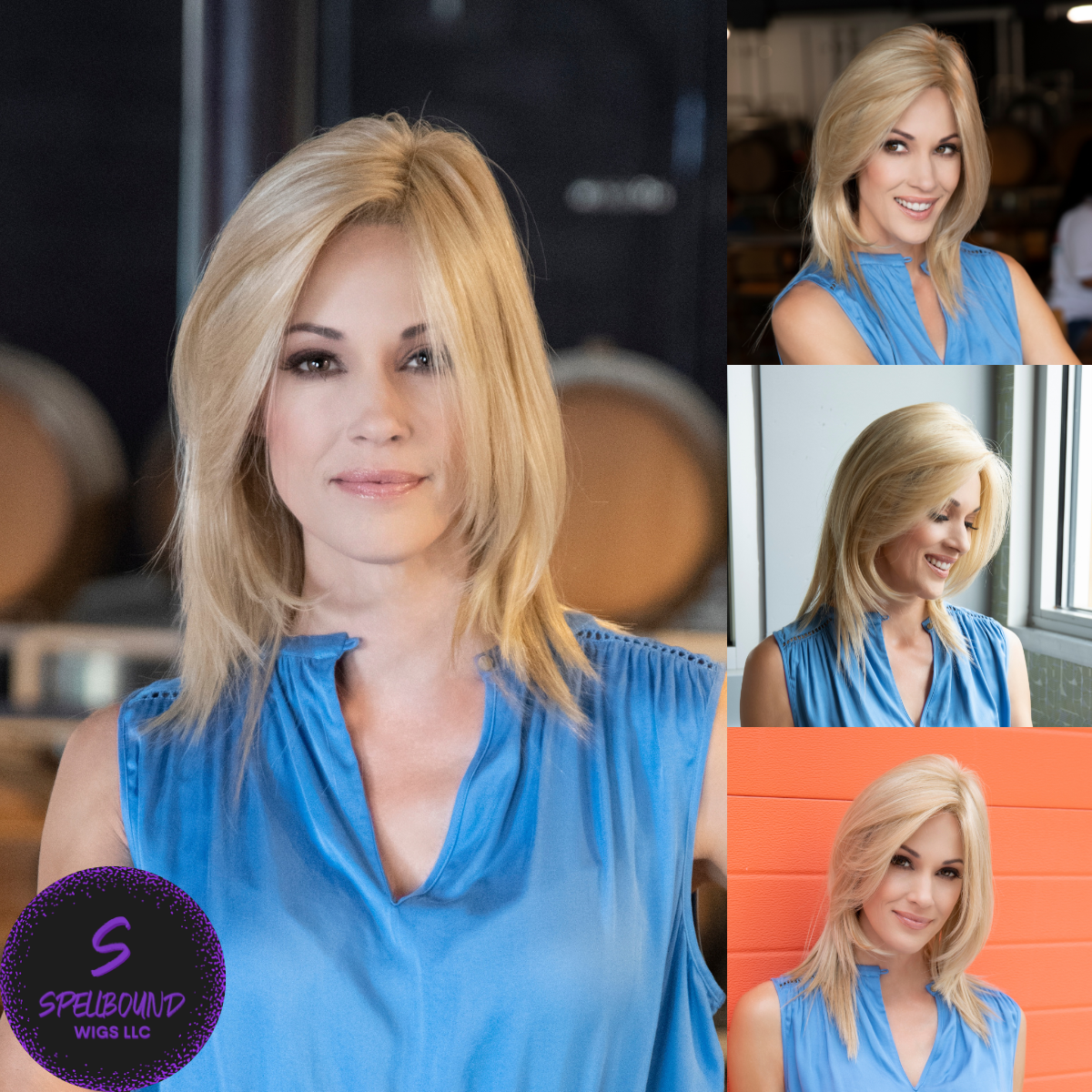 Ava in Amaretto & Cream - EnvyHair Collection ***CLEARANCE***