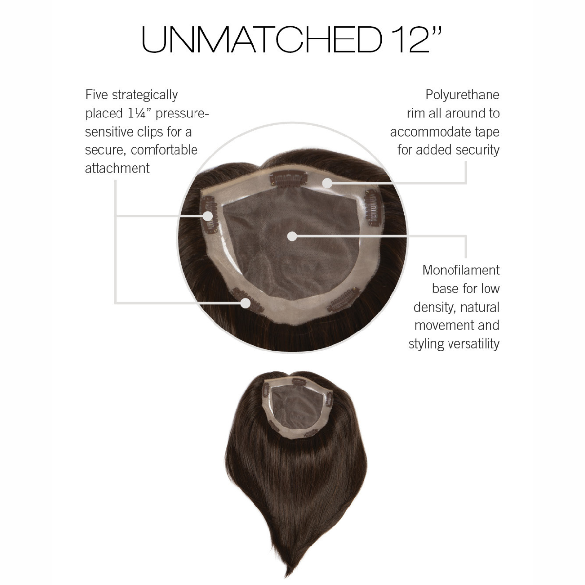 Unmatched 12" - Transformations Top Pieces Collection by Raquel Welch