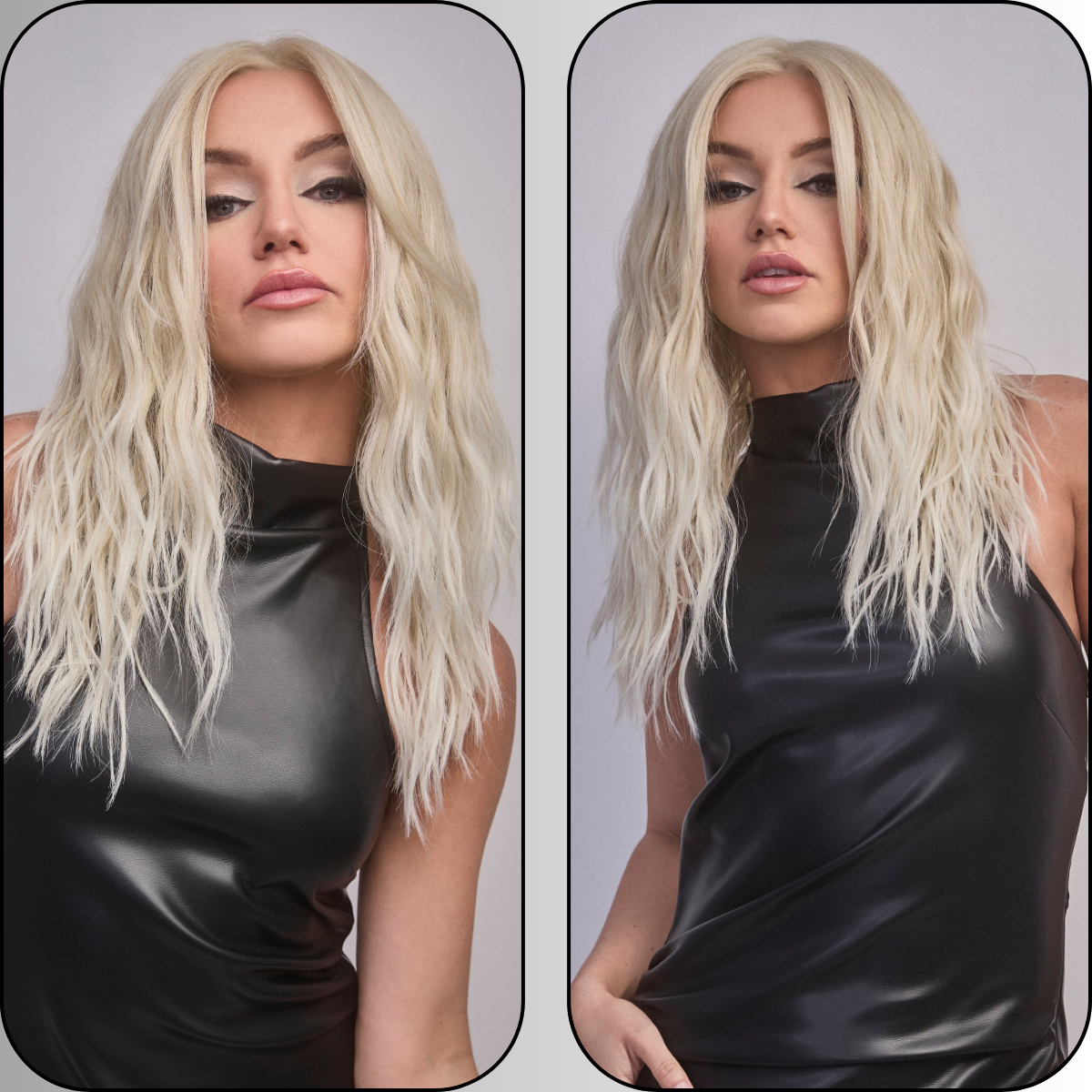 Roxie in Mushroom Melange - Alexander Couture Collection by Rene of Paris ***CLEARANCE***