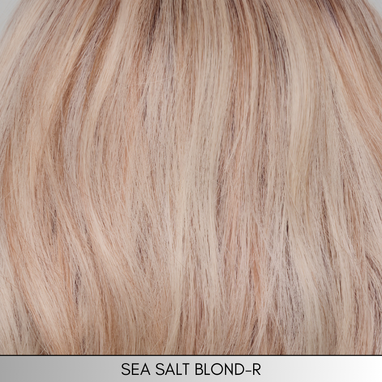 Medium Wavy Top Piece Mono - Accessory Hairpiece Collection by Amore