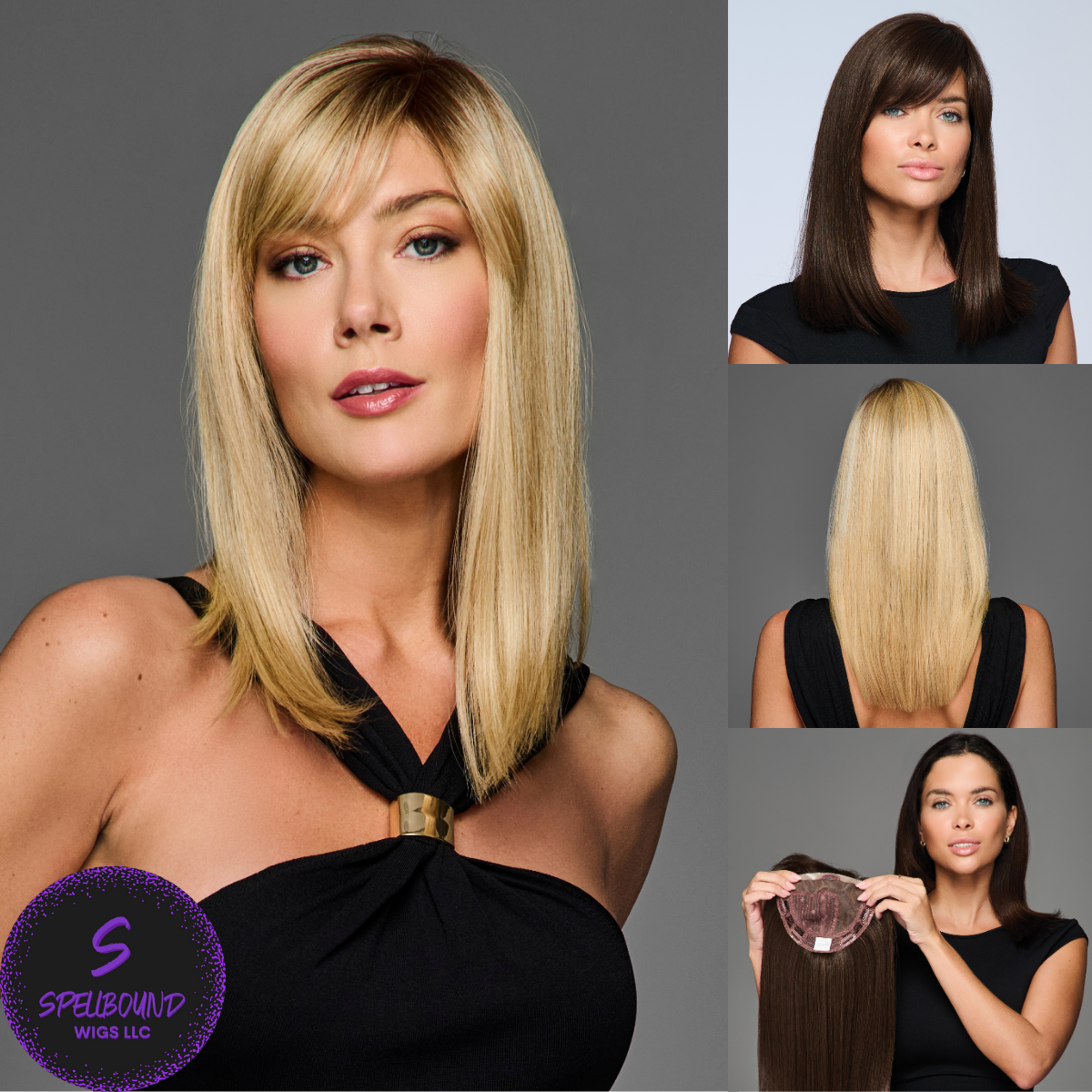 Side Fringe HD Topper - Extensions and Hairpieces by Hairdo