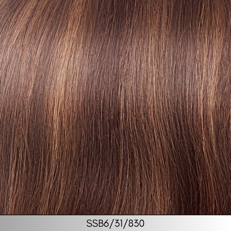 Easy Top Hair Topper (10" & 14") - Look Fabulous Natural Human Hair Collection by TressAllure