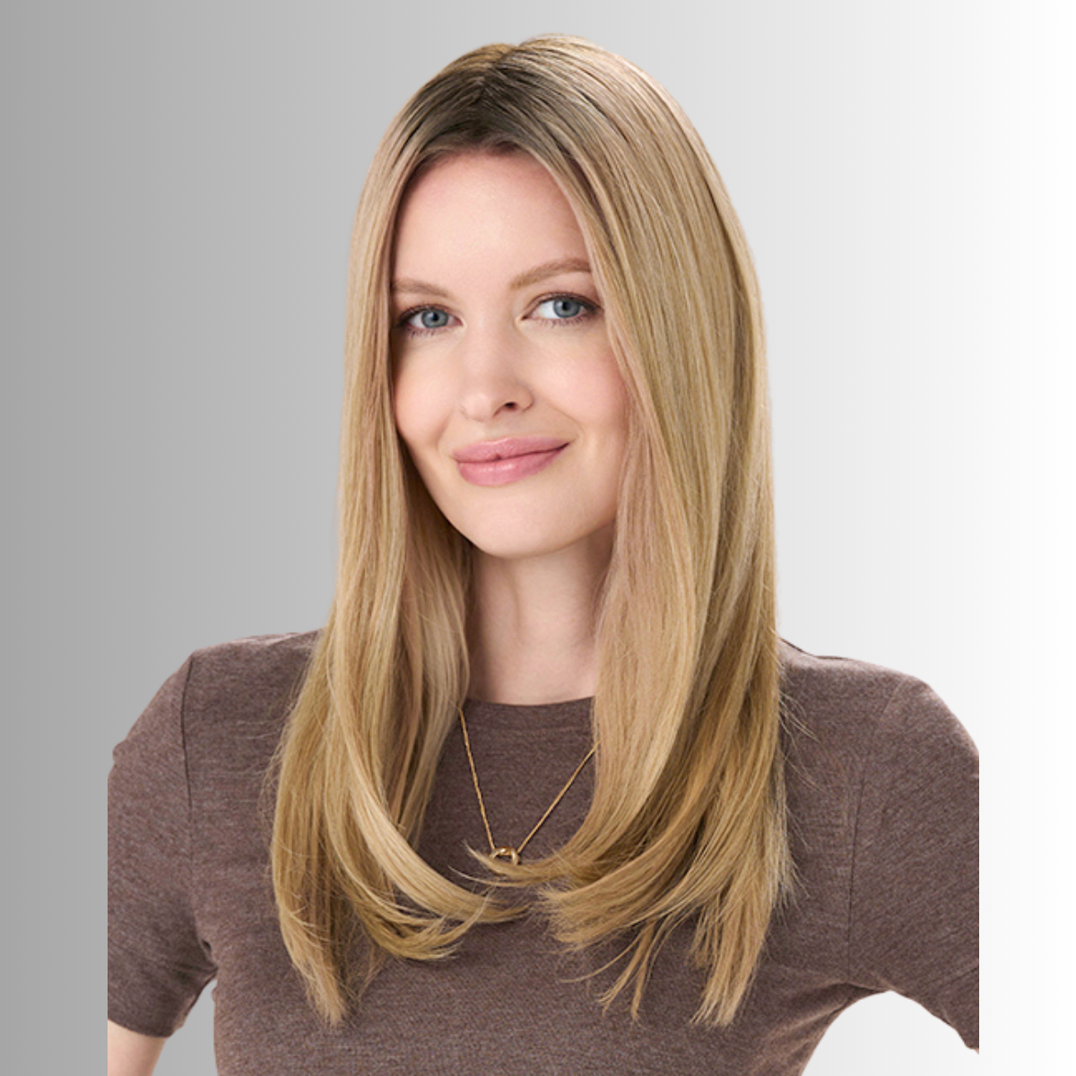 Barely There Straight 16" Long Topper - Synthetic Topper Collection by Envy