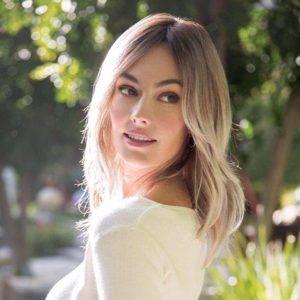 Hayden in Honey Brown-R - Monofilament Collection by Amore ***CLEARANCE***