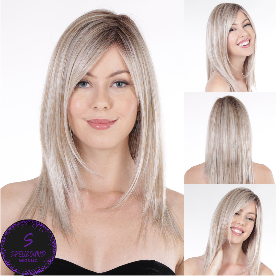 Straight Press 18 in Red Penny (Monofilament Top) - Café Collection by BelleTress ***CLEARANCE***